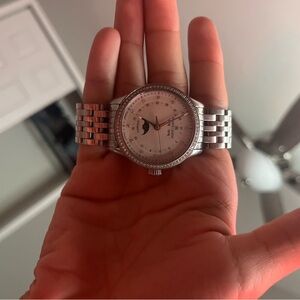Silver Men's Watch